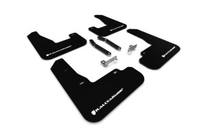 Hyundai Elantra GT N Line Mud Flap - Rally Armor - UR Series w/White Logo - Black - `19-`21